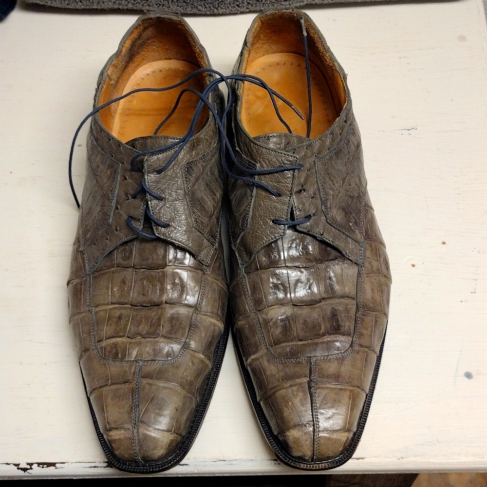 belvedere Studio Alligator Shoes